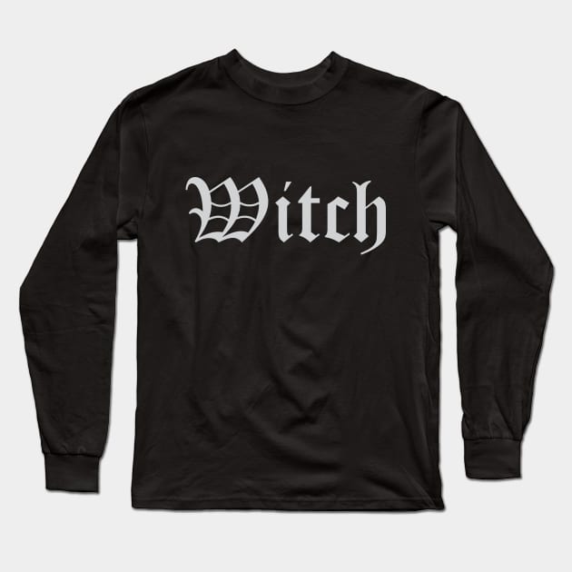 Witch Long Sleeve T-Shirt by BlackRavenOath